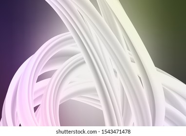 Light Pink, Green vector glossy abstract backdrop. Modern abstract illustration with gradient. Blurred design for your web site.