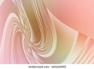 Light Pink, Green vector glossy abstract backdrop. Colorful abstract illustration with gradient. New design for your business.