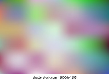 Light Pink, Green vector glossy abstract layout. Shining colorful illustration in smart style. New way of your design.