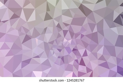 Light Pink, Green vector gradient triangles texture. Colorful abstract illustration with triangles. Pattern for a brand book's backdrop.