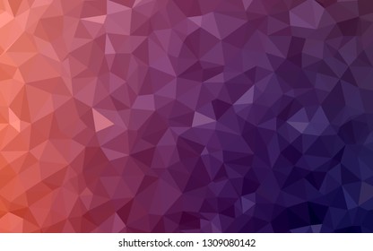 Light Pink, Green vector gradient triangles texture. Polygonal abstract illustration with gradient. Textured pattern for your backgrounds.