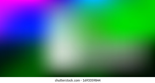 Light Pink, Green vector gradient blur drawing. Shining colorful blur illustration in abstract style. Background for web designers.