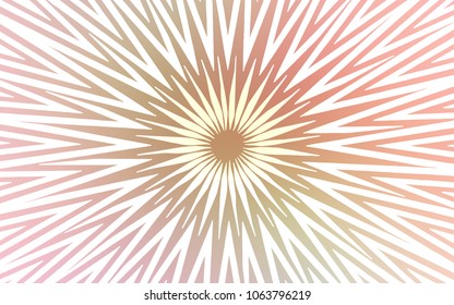 Light Pink, Green vector layout with flat lines. Lines on blurred abstract background with gradient. Best design for your ad, poster, banner.