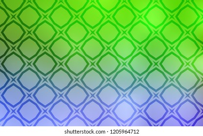 Light Pink, Green vector layout with bright stars. Decorative illustration with stars on abstract template. Template for sell phone backgrounds.