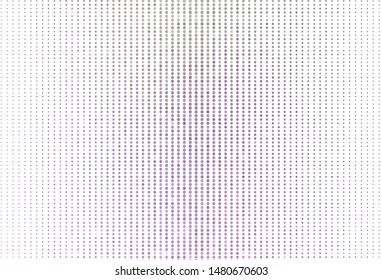 Light Pink, Green vector layout with circle shapes. Illustration with set of shining colorful abstract circles. Design for poster, banner of websites.