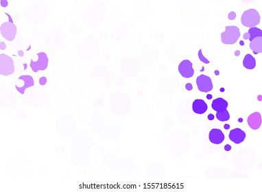 Light Pink, Green vector layout with circle shapes. Beautiful colored illustration with blurred circles in nature style. Design for your business advert.