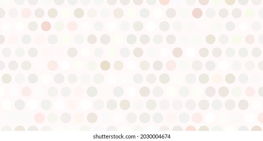 Light pink, green vector layout with circle shapes. Abstract decorative design in gradient style with bubbles. Design for posters, banners.