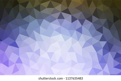 Light Pink, Green vector low poly cover. Geometric illustration in Origami style with gradient.  Textured pattern for your backgrounds.