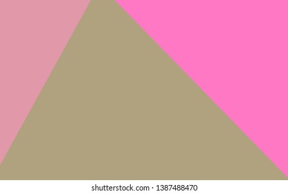 Light Pink, Green vector low poly layout. Shining colored illustration in a Brand new style. Template for a cell phone background.