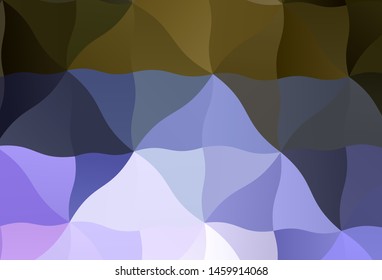 Light Pink, Green vector low poly texture. Creative geometric illustration in Origami style with gradient. Template for cell phone's backgrounds.