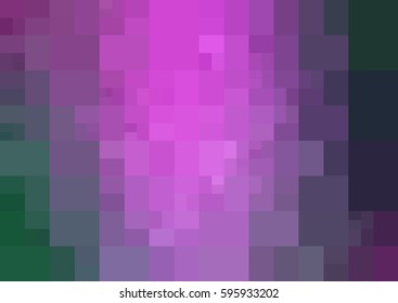 Light Pink, green vector Low poly crystal background. Polygon design pattern. Low poly illustration, low polygon background.