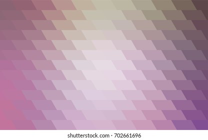 Light Pink, Green vector low poly background. A sample with a polygonal design. Illustration in polygonal style with repeating squares