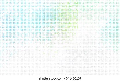 Light Pink, Green vector low poly background. A sample with a polygonal design. Illustration in polygonal style with repeating squares