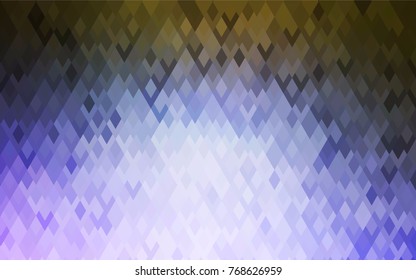 Light Pink, Green vector low poly background. A sample with a polygonal design. Illustration in polygonal style with repeating squares