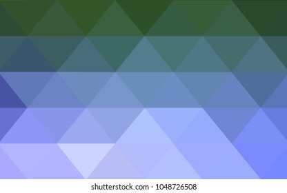 Light Pink, Green vector modern geometrical abstract background. Texture, new background. Geometric background in Origami style with gradient. 