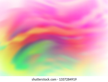 Light Pink, Green vector modern elegant background. Modern geometrical abstract illustration with gradient. A new texture for your design.