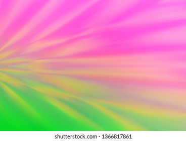 Light Pink, Green vector modern elegant background. Glitter abstract illustration with an elegant design. A completely new template for your design.