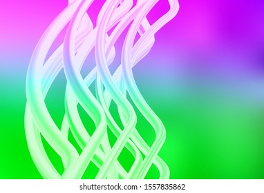 Light Pink, Green vector modern elegant layout. Colorful abstract illustration with gradient. Completely new design for your business.