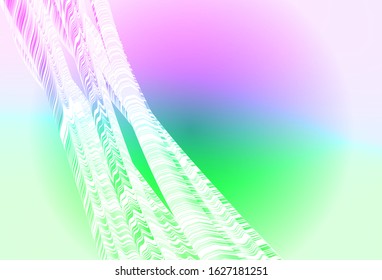 Light Pink, Green vector modern elegant layout. A completely new colored illustration in blur style. New way of your design.