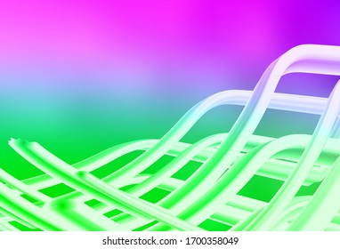 Color rosa claro, vector verde moderno y elegante fondo. Una ilustración de color completamente nueva en un estilo borroso. El mejor diseño borroso para su negocio.