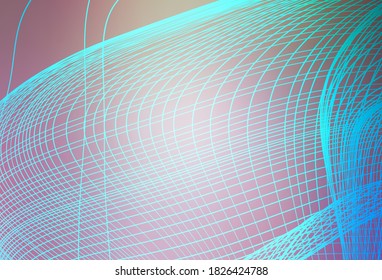 Light Pink, Green vector modern elegant layout. Glitter abstract illustration with gradient design. Background for a cell phone.