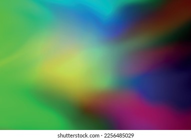 Hellrosa, grüner, moderner, eleganter Hintergrund. Abstrakte Illustration mit Farbverlauf-Design. Eleganter Hintergrund für ein Markenbuch.