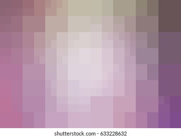 Light Pink, Green vector modern geometrical abstract background. Texture template. Geometric pattern in Origami style with gradient. 