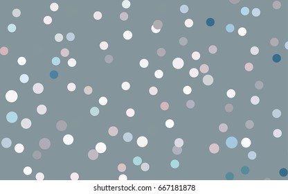 Light Pink, Green vector modern geometrical circle abstract background. Dotted texture template. Geometric pattern in halftone style with gradient. 