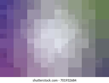 Light Pink, Green vector modern geometrical abstract background. Texture template. Geometric pattern in Origami style with gradient. 