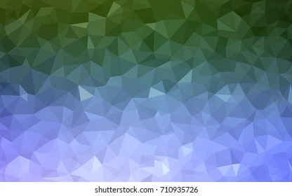 Light Pink, Green vector modern geometrical abstract background. Texture, new background. Geometric background in Origami style with gradient. 