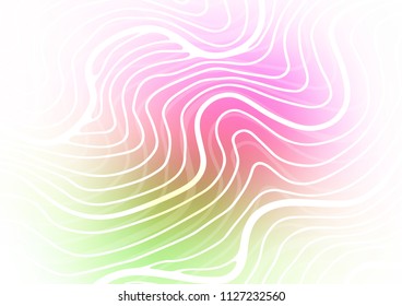 Light Pink, Green vector natural elegant texture. Colorful illustration in abstract style with doodles and Zen tangles. A new texture for your design.