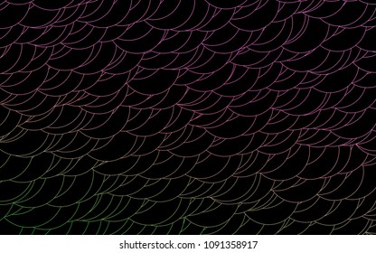 Light Pink, Green vector  pattern with spheres. Modern abstract illustration with colorful water drops. The pattern can be used for aqua ad, booklets.