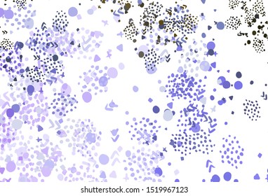 Light Pink, Green vector pattern with random forms. Simple colorful illustration with abstract gradient shapes. Best smart design for your business.