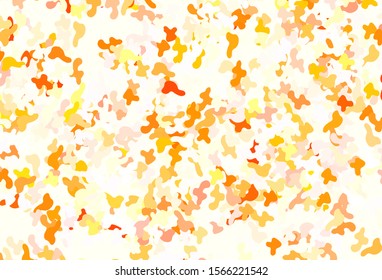 Light Pink, Green vector pattern with random forms. Simple colorful illustration with abstract gradient shapes. Modern design for your business card.