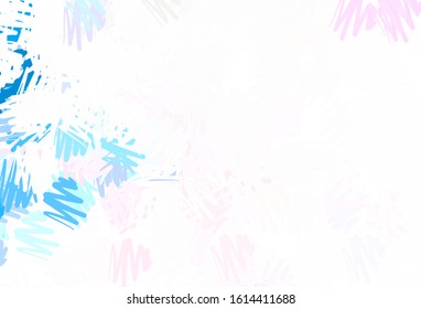 Light Pink, Green vector pattern with sharp lines. Glitter abstract illustration with colorful sticks. Pattern for your busines websites.