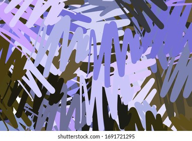 Light Pink, Green vector pattern with sharp lines. Modern geometrical abstract illustration with Lines. Pattern for ad, booklets, leaflets.