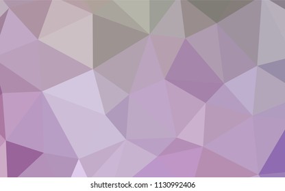 Light Pink, Green vector polygon abstract layout. Colorful illustration in abstract style with triangles. New template for your brand book.