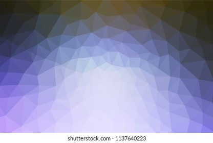 Light Pink, Green vector polygon abstract backdrop. Shining polygonal illustration, which consist of triangles. A new texture for your web site.