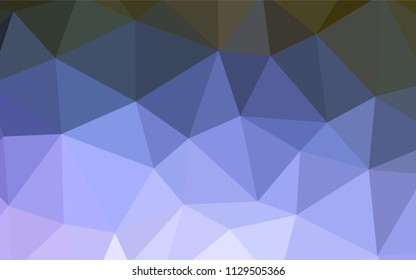 Light Pink, Green vector polygonal pattern. Colorful abstract illustration with triangles. New template for your brand book.
