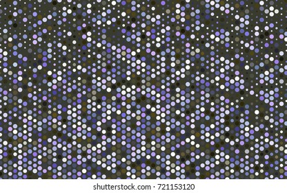 Light Pink, Green vector red pattern of geometric circles, shapes. Colorful mosaic banner. Geometric background with colored disks.