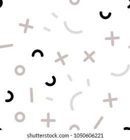 Light Pink, Green vector seamless background with lines, ovals. Seamless gradient abstract lines on white background. Template for business cards, websites.