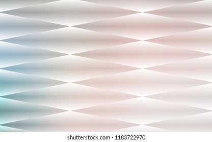 Light Pink, Green vector seamless template with crystals, rectangles. Illustration with set of colorful rectangles. Design for textile, fabric, wallpapers.
