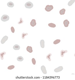 Light Pink, Green vector seamless backdrop with dots. Blurred bubbles on abstract background with colorful gradient. Trendy design for wallpaper, fabric makers.