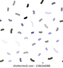 Light Pink, Green vector seamless background with bent ribbons. Shining crooked illustration in marble style. The template for cell phone backgrounds.