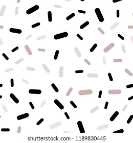 Light Pink, Green vector seamless texture with colored lines. Shining colored illustration with sharp stripes. Best design for your ad, poster, banner.