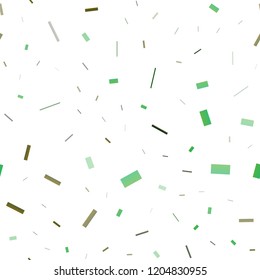 Light Pink, Green vector seamless background with rectangles. Decorative design in abstract style with rectangles. Modern template for your landing page.