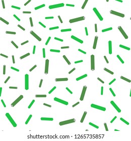Light Pink, Green vector seamless, isometric texture with colored lines. Lines on blurred abstract background with gradient. Pattern for design of fabric, wallpapers.