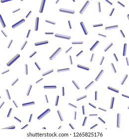 Light Pink, Green vector seamless, isometric template with repeated sticks. Lines on blurred abstract background with gradient. Pattern for design of fabric, wallpapers.