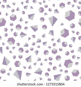Light Pink, Green vector seamless, isometric texture with poly style with cubes. Abstract gradient illustration with triangles, cubes. Template for business cards, websites.