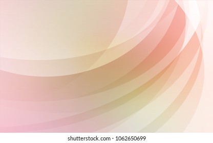 Light Pink, Green vector template with lava shapes. An elegant bright illustration with gradient. A completely new memphis design for your business.